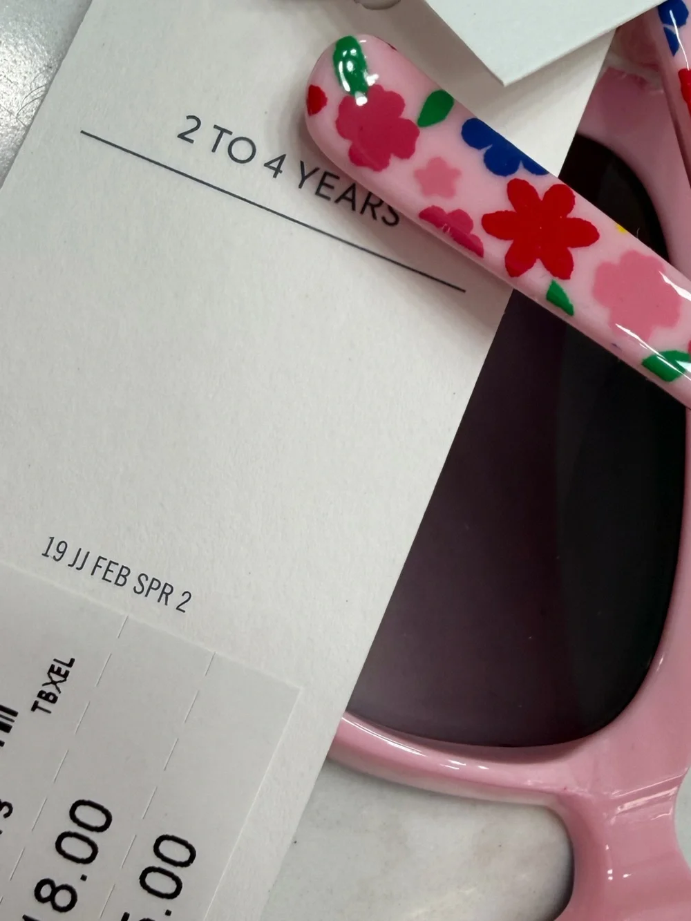 Pink Floral Cat-Eye Sunglasses